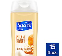 Suave Body Wash Milk Plus Honey Splash 15 Oz - 15 FZ