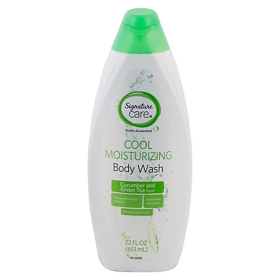 Signature Care Cool Moisturizing Body Wash Fresh - 22 FZ