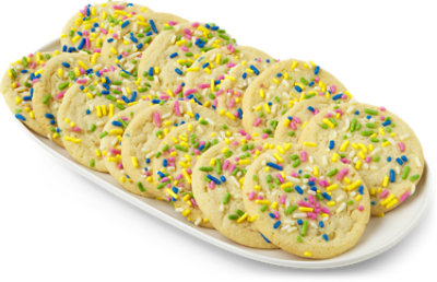 Bakery Sugar Sprinkle Cookies 16 Count - Each - Image 1