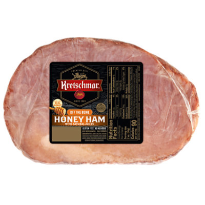 Kretschmar Presliced Honey Ham Off The Bone 0.50 Lb ACME Markets