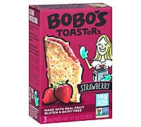 Bobos Oat Bars Toaster Pastry Strawberry - 6.6 OZ
