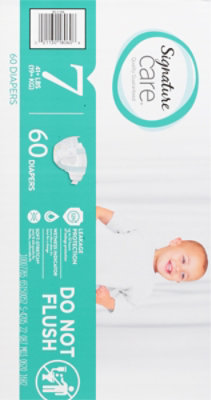 Signature Select/Care Stage 7 Supreme Diapers - 60 Count - Image 4