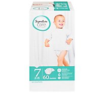 Signature Care Stage 7 Supreme Diapers - 60 Count