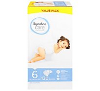 Signature Care Diapers Economy Stage 6 Value Pk - 120 CT