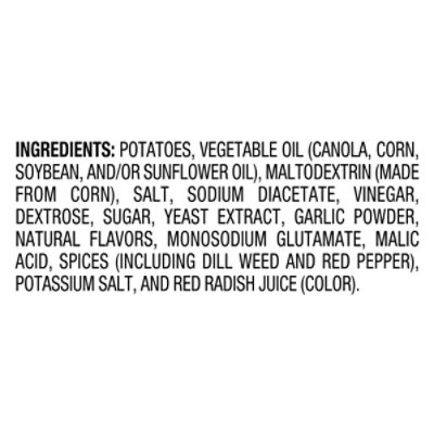 Ruffles Dill Pickle Potato Chips - 8 Oz - Image 3