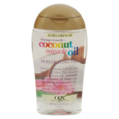 OGX Extra Strength Damage Remedy + Coconut Miracle Oil Penetrating Oil - 3.3 Fl. Oz. - Image 1