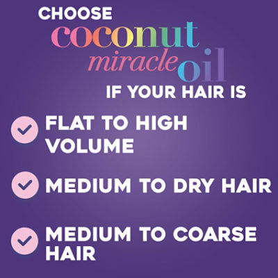 OGX Extra Strength Damage Remedy + Coconut Miracle Oil Penetrating Oil - 3.3 Fl. Oz. - Image 3