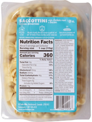 O Sole Mio Saccottini Chicken & Bacon - 20 OZ - Image 5