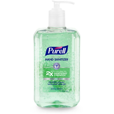 Purell Advanced Soothing Gel Hand Sanitizer Pump Bottle