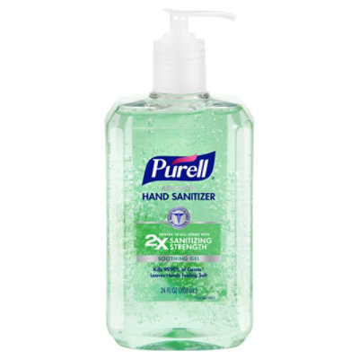 Purell Advanced Soothing Gel Hand Sanitizer Pump Bottle - EA - Image 3