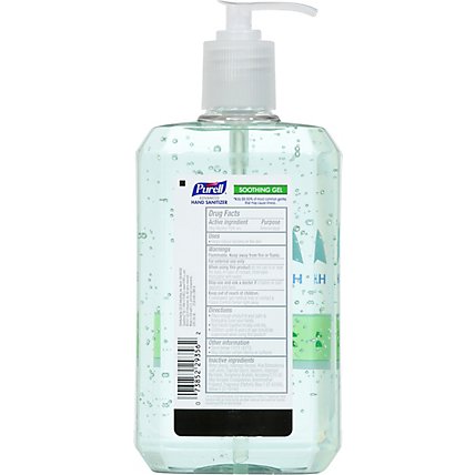 Purell Advanced Soothing Gel Hand Sanitizer Pump Bottle - EA - Image 5