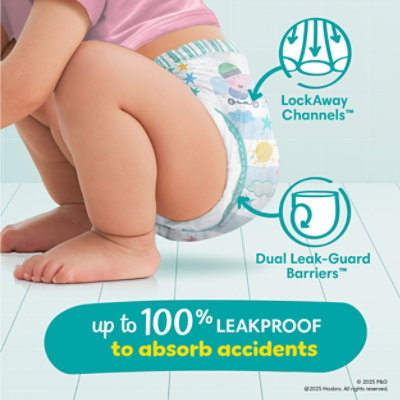 Pampers Easy Ups Girl Sz 7 5-6t Super Pk - 46 CT - Image 4