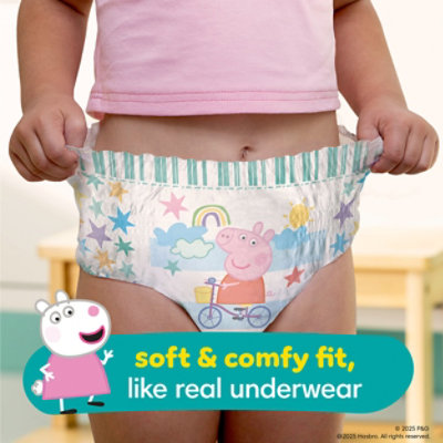 Pampers Easy Ups Girl Sz 7 5-6t Super Pk - 46 CT - Image 3