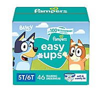 Pampers Easy Ups Boy Sz 5-6t Super Pack - 46 CT
