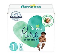 Pampers Pure Size 1 Super Pack - 82 Count