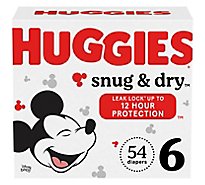 Huggies Snug & Dry Diaper Giga Jr Pk Sz6 - 54 CT