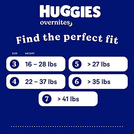Huggies Overnite Giga Pack Diapers Sz 5 - 44 CT - Image 8