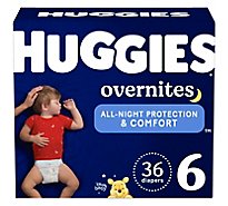 Huggies Overnite Giga Pk Diapers Sz 6 - 36 CT