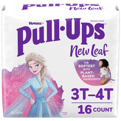 Pull Up New Leaf Training Pant Girl Sz3 - 16 CT