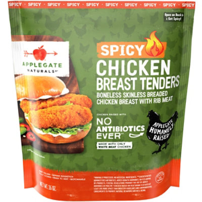 Applegate Natural Spicy Chicken Breast Tenders - 16 Oz - Image 2
