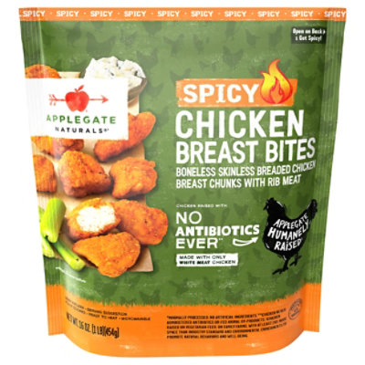 Applegate Natural Spicy Chicken Breast Bites - 16 Oz - Image 3