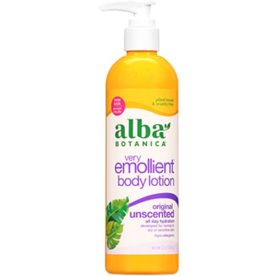 Alba Very Emmolient Lotion Original Unscented - 12 OZ - acmemarkets