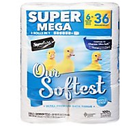 Signature Select Bath Tissue Our Softest Super Mega - 6 RL