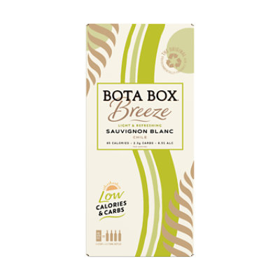 Bota Box Breeze Sauvignon Blanc White Wine - 3 Liter - Image 2