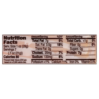 Organic Nuna Sliced Sharp Cheddar Cheese - 5 Oz - Image 3