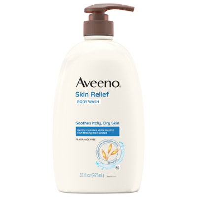 Aveeno Skin Relief Fragrance-free Body Wash For Dry Skin - LT - Image 3