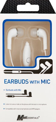 Stereo Headset With Microphone White - EA - Image 2