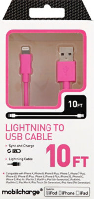 10 Mfi Lightning Pink - EA - Image 2