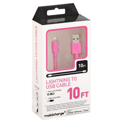 10 Mfi Lightning Pink - EA - Image 1