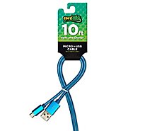 Cordzilla Micro Usb To Usb A Cable - Various Colors 10ft - EA