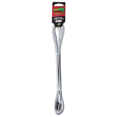 Cordzilla C94 Lightning To Usb Type-c Cable - Various Colors 10ft