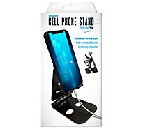 Adjustable Cell Phone Stand Black Completely Collapsible - EA