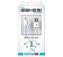 3.3ft Lightning To Usb Sync & Charge Cable - EA