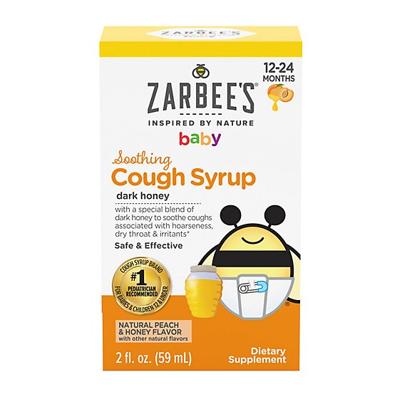 Zarbees Baby Sooth Cough Syrp W/d Honey - 2 FZ