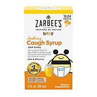 Zarbees Baby Sooth Cough Syrp W/d Honey - 2 FZ - Image 1