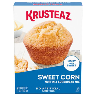 Krusteaz Sweet Corn Muffin And Cornbread Mix - 16.0 Oz - Image 1