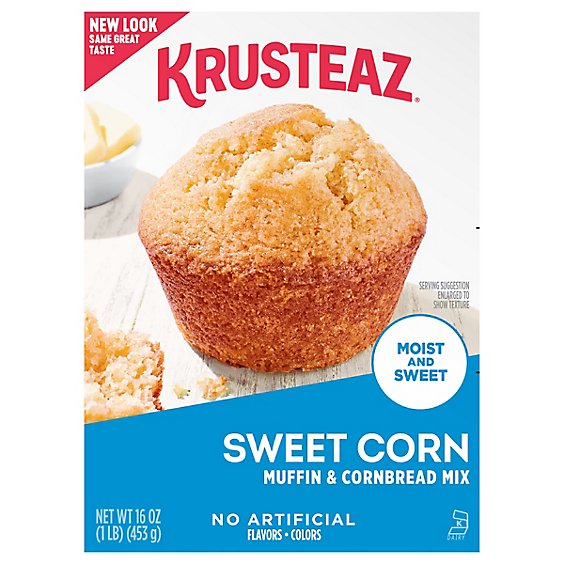 Krusteaz Sweet Corn Muffin And Cornbread Mix - 16.0 Oz
