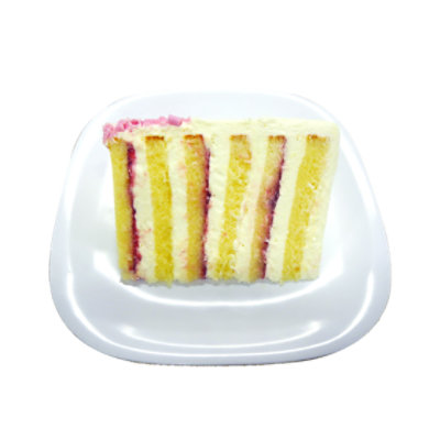 Bakery Lemon Blueberry Cake Colossal Slice - Each (1060 Cal.) - Image 1