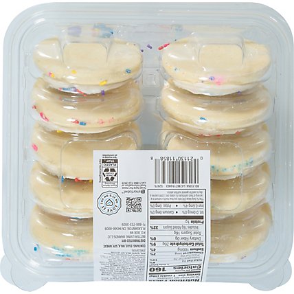 Signature Select White Frosted Sugar Cookies - 13.5 OZ - Image 4