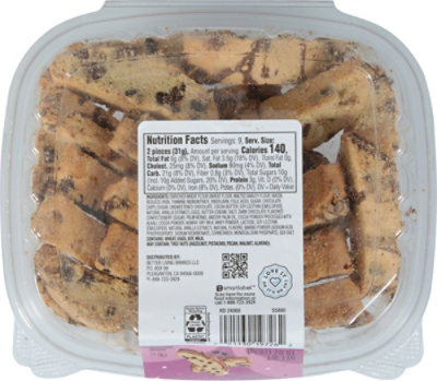 Overjoyed Chocolate Chip Biscotti with Dark Chocolaty Drizzle Mini - 10 Oz - Image 5