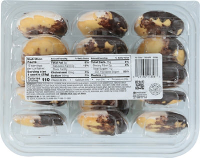 Overjoyed Black & White Iced Cake Cookies - 15 Each - Image 5