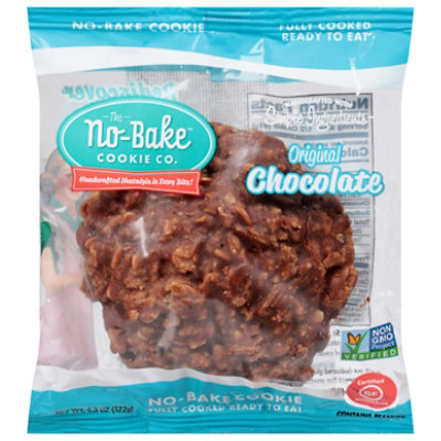 No-Bake Cookie Co Chocolate Oatmeal Cookie - 4.3 OZ - Image 1