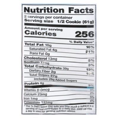 No-Bake Cookie Co Chocolate Oatmeal Cookie - 4.3 OZ - Image 4