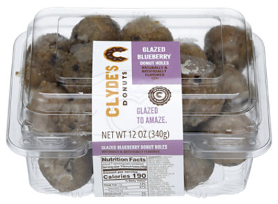 Blueberry Donut Holes - 12 OZ - Image 1