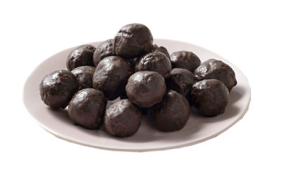 Glazed Chocolate Donut Holes - 12 OZ - Image 1