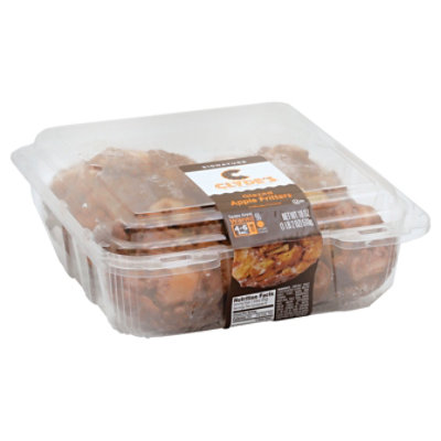 Glazed Apple Fritter 6ct - 18 OZ - Image 1